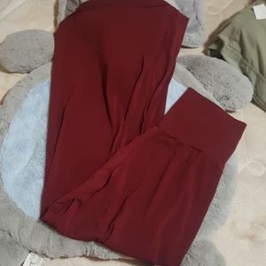 Ladies wide leg gaucho pants